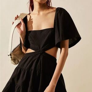 Free People Cross of Sunlight Mini Dress